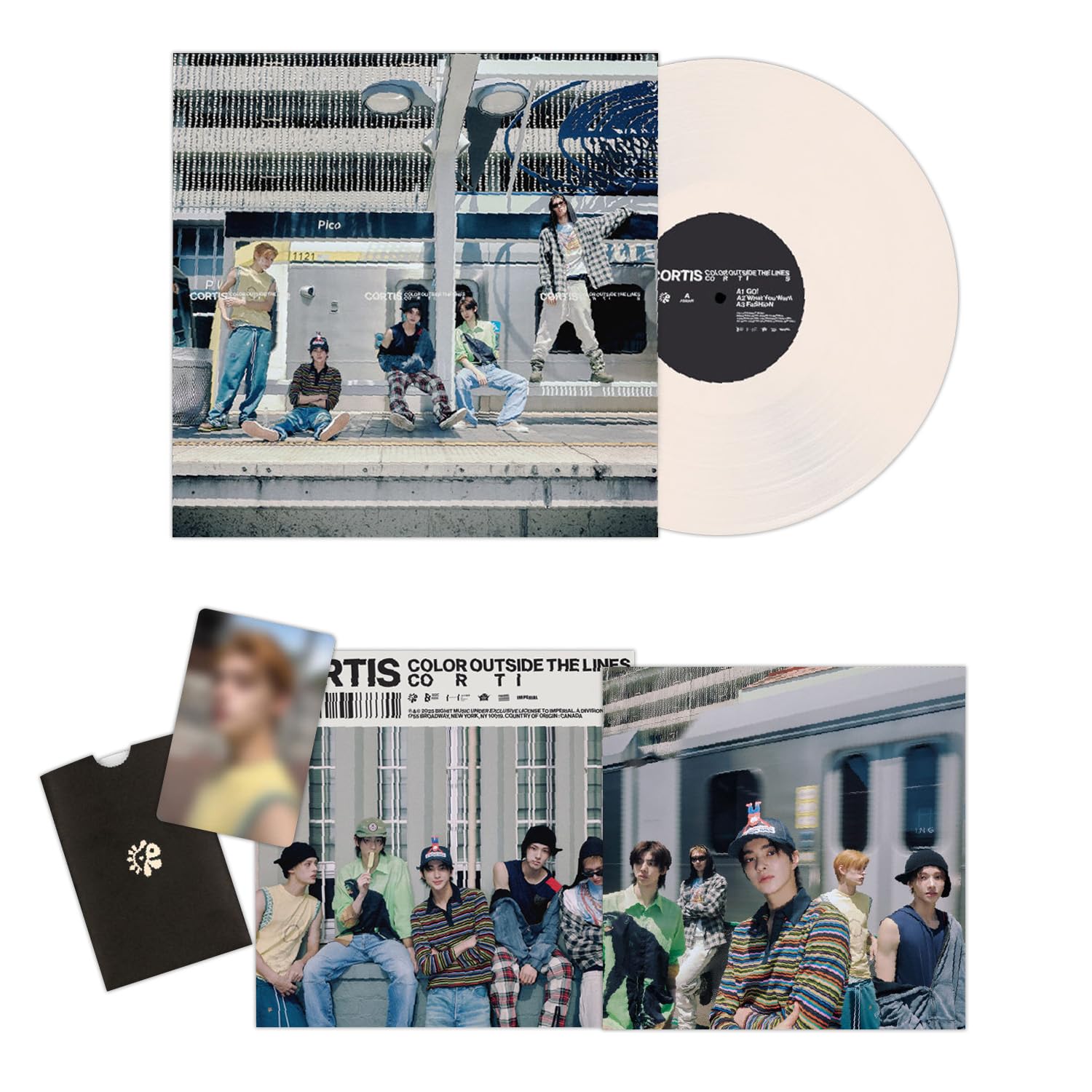 CORTIS - The 1st EP [COLOR OUTSIDE THE LINES] (Vinyl Ver.) Single