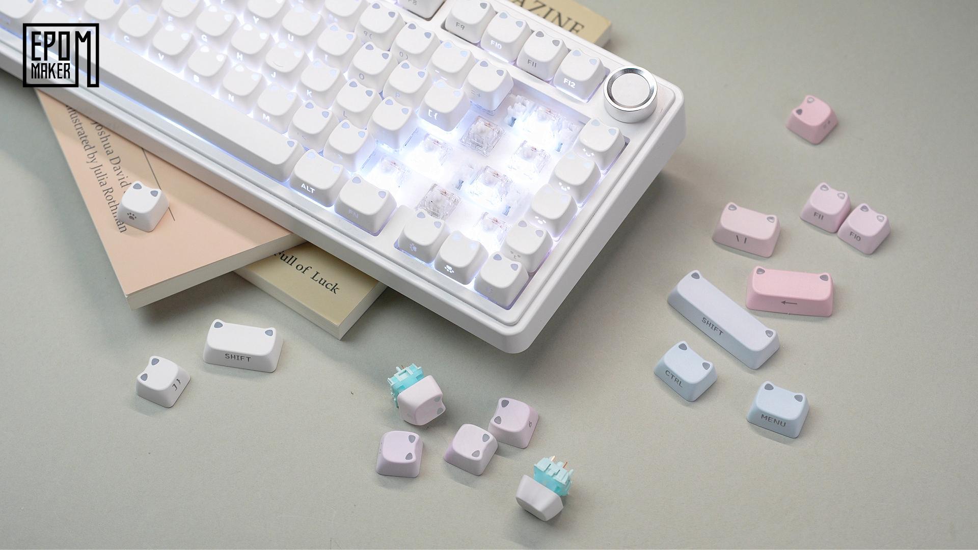 Amazon.com: EPOMAKER x Aula F75 Gasket Mechanical Keyboard, 75