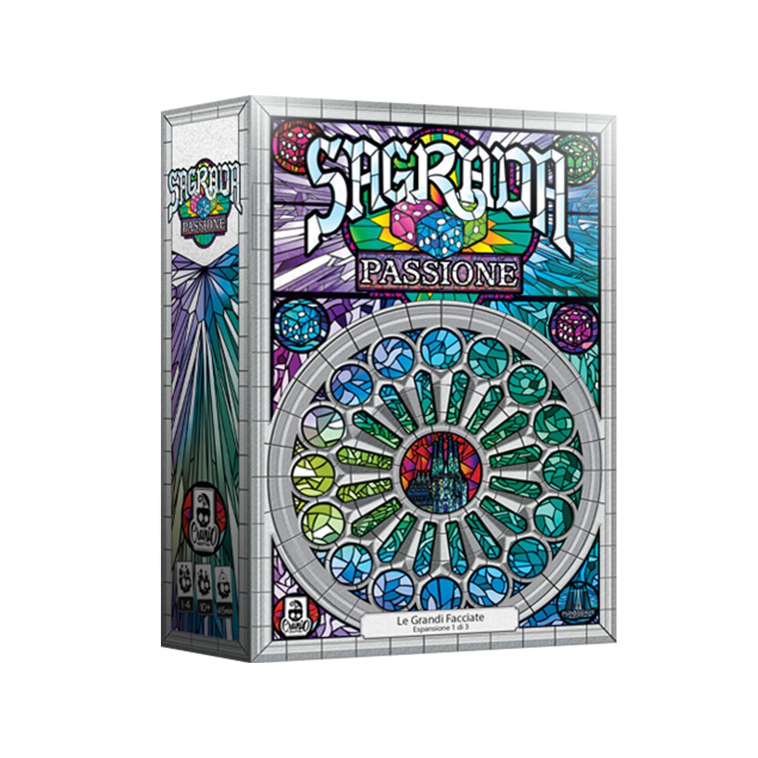 Cranio Creations Sagrada: Passion Expansion - New Windows & Goals - 2-6 Players - Ages 12+