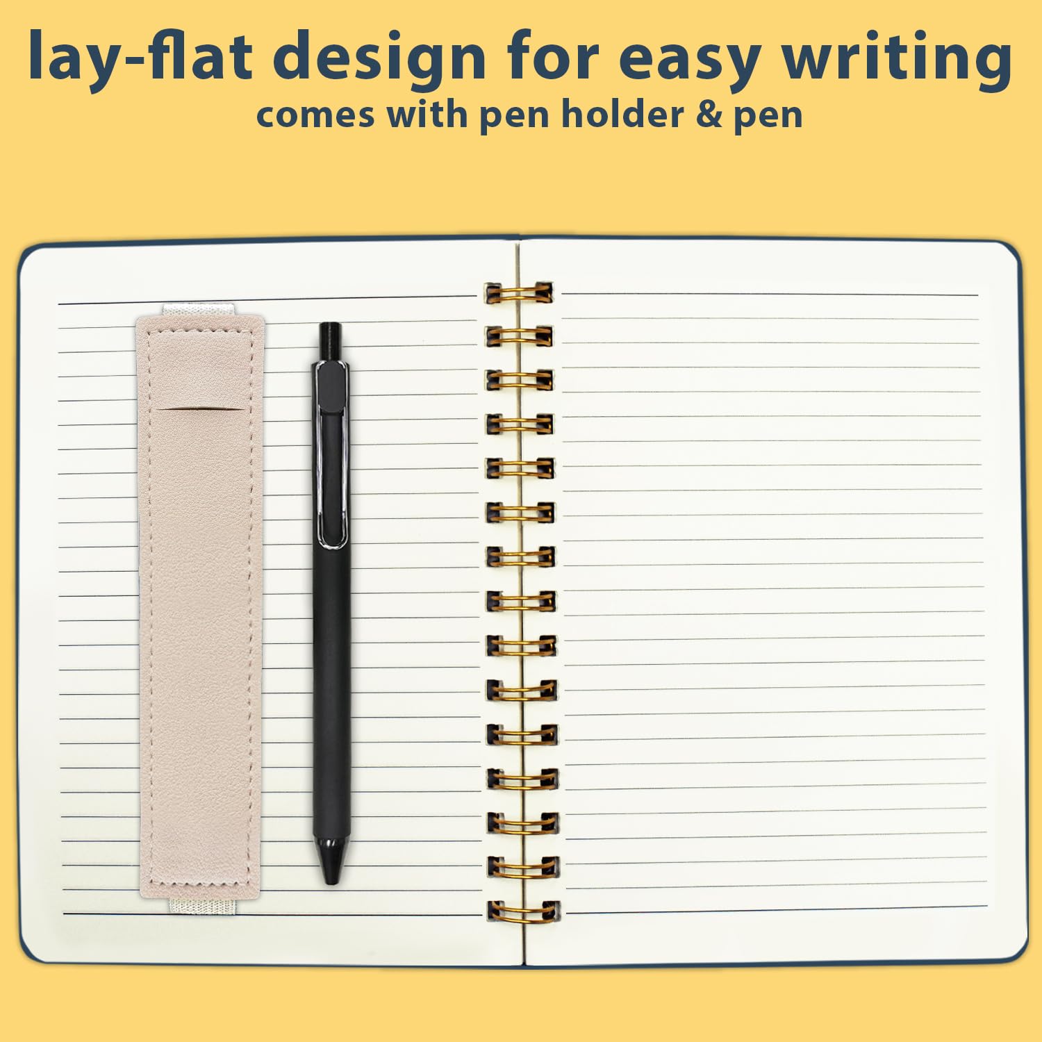 DWIYITTN A5 Spiral Notebook and Pen Set - Image 2