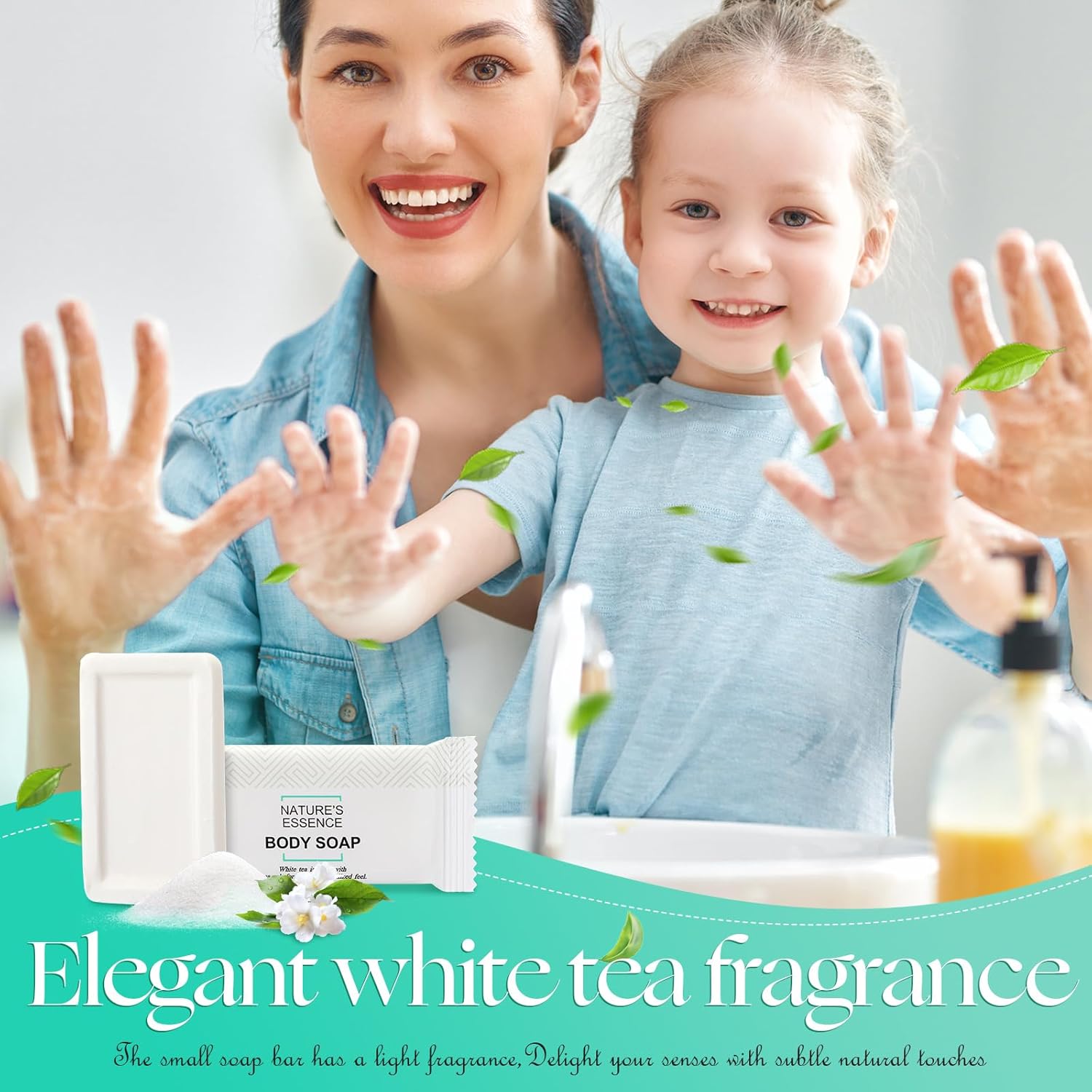 400 Pcs 0.5 oz Travel Size Bar Soap Bulk Hotel Mini Soap Bars Individually Wrapped Toiletries for Holiday Vacation Travel Camping Hospitality Rental Face and Body Cleaning