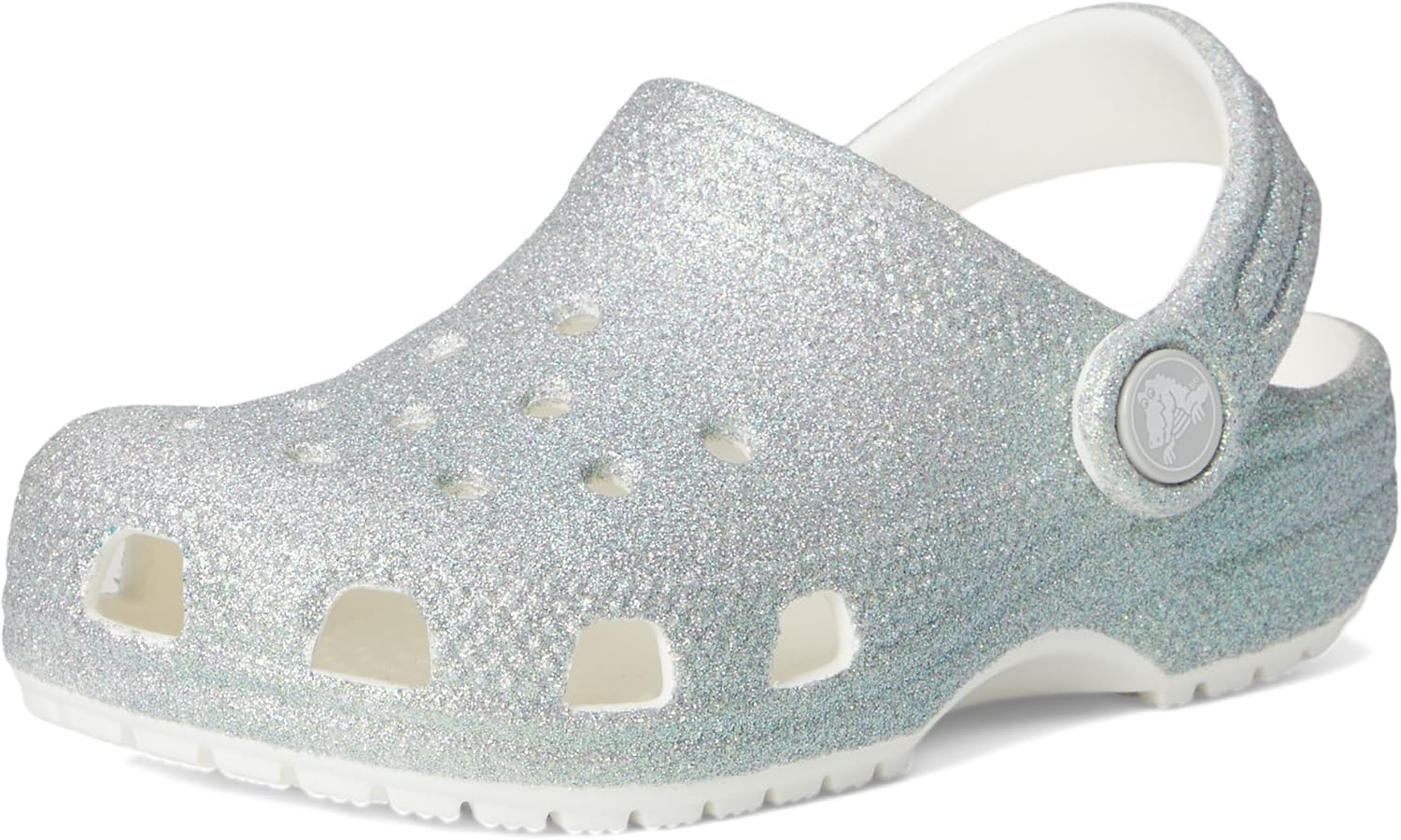 Crocs Kids' Classic Glitter Clog - Image 7