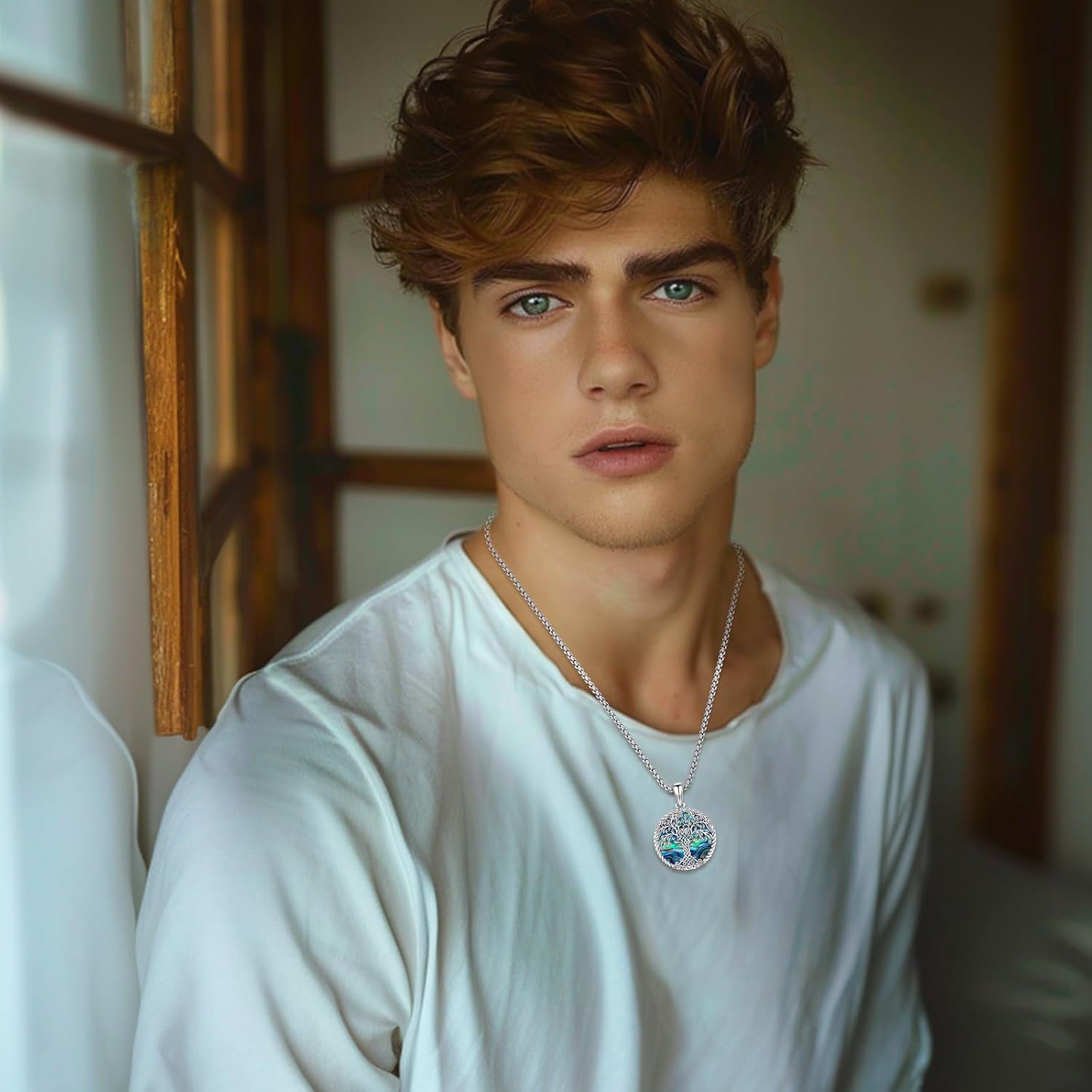 Eusense Tree of Life Necklace for Women Men Sterling Silver 925 Tree Urn Locket Cremation Jewelry Family Tree Pendant Gifts for Her Him Mom Dad Grandma Daughter - Image 8