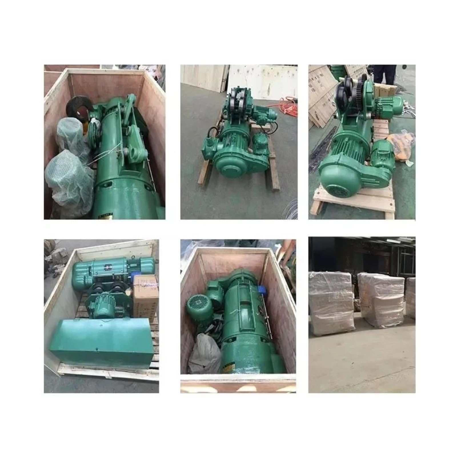 Sollevamento Gru A Portale Supporto Paranco Elettrico A Trazione Manuale Argano A Fune Metallica Magazzino Cantiere Edile per il sollevamento e il traino(Blue)