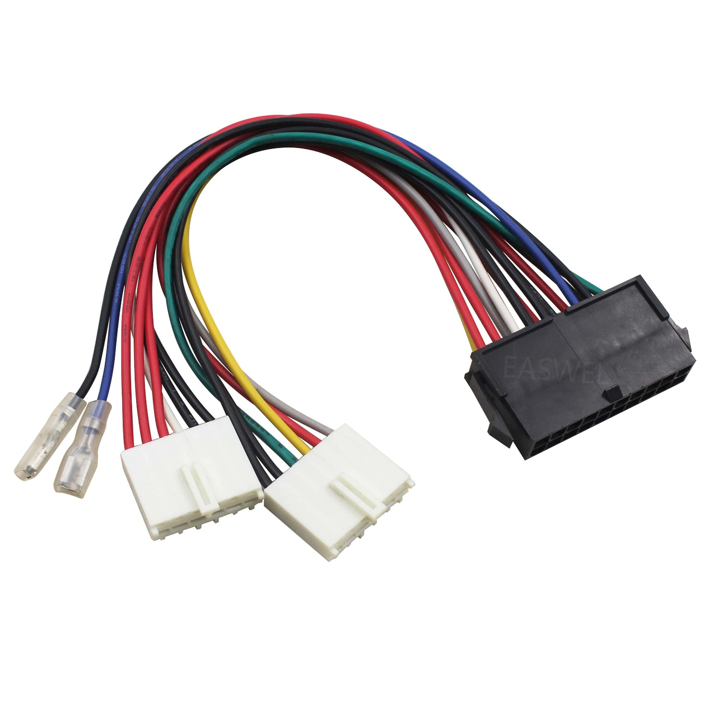 Cavo Adattatore Alimentazione ATX 20 Pin A 2 Porte 6+6 Pin Per PC Vintage 286/386/486/586