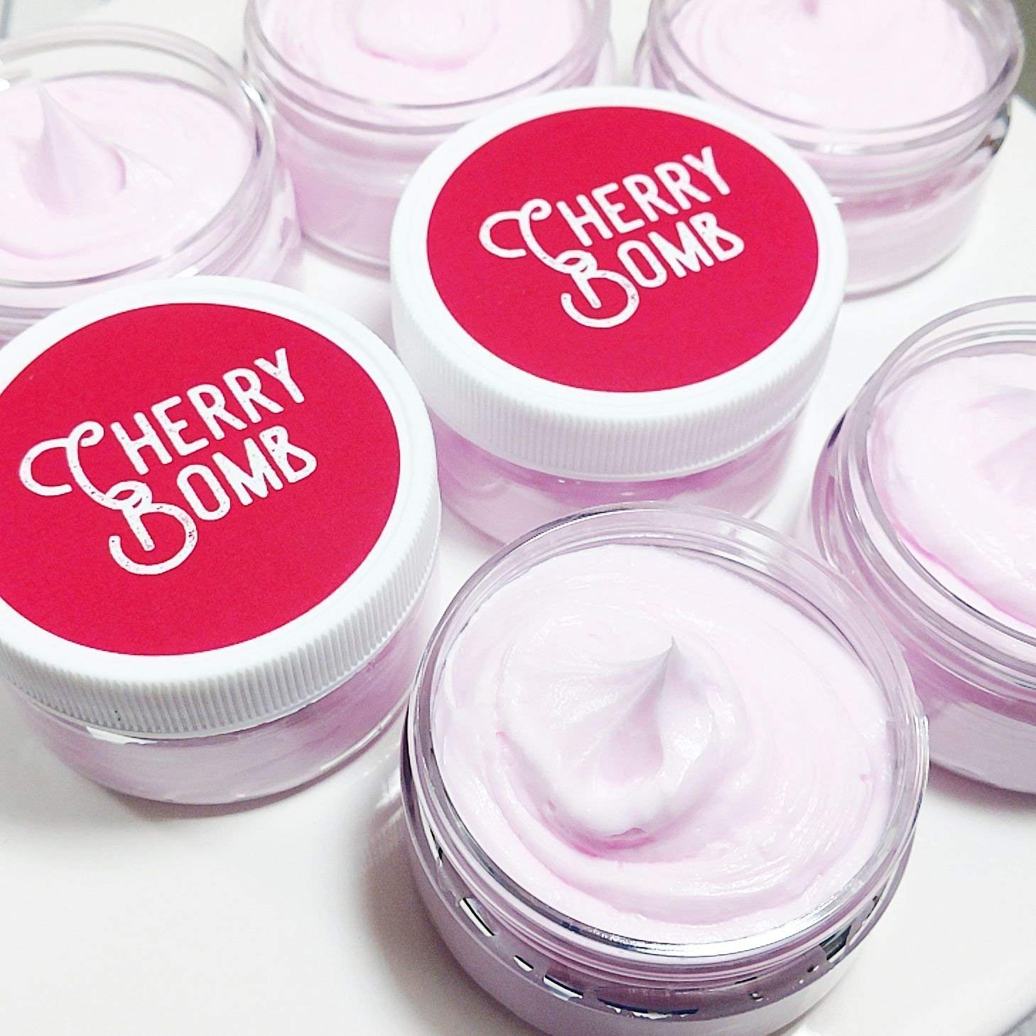 Sunbasil Soap Cherry Bomb Lotion. Whipped Body Butter. Summer Skincare. Moisturizer. Gift for Her