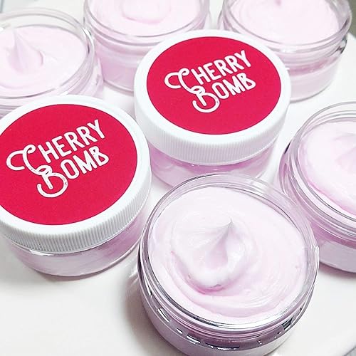 Miniatura 3 de Cherry Bomb Lotion. Whipped Body Butter. Summer Skincare. Moisturizer. Gift for Her