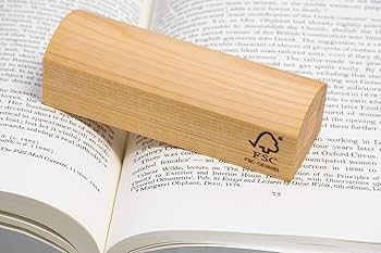 Amazon | 尾鷲ヒノキ 木製ペーパーウエイト S [ サイズ:約12x4x