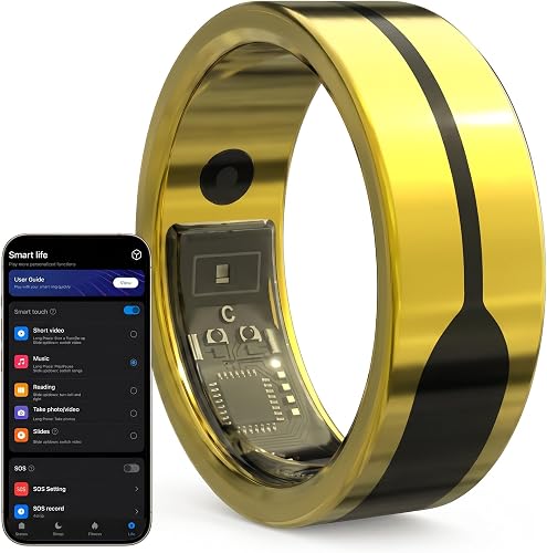 Aizo Ring - Votre Partenaire de Vie, Smart Ring Pro amélioré avec Télécommande G