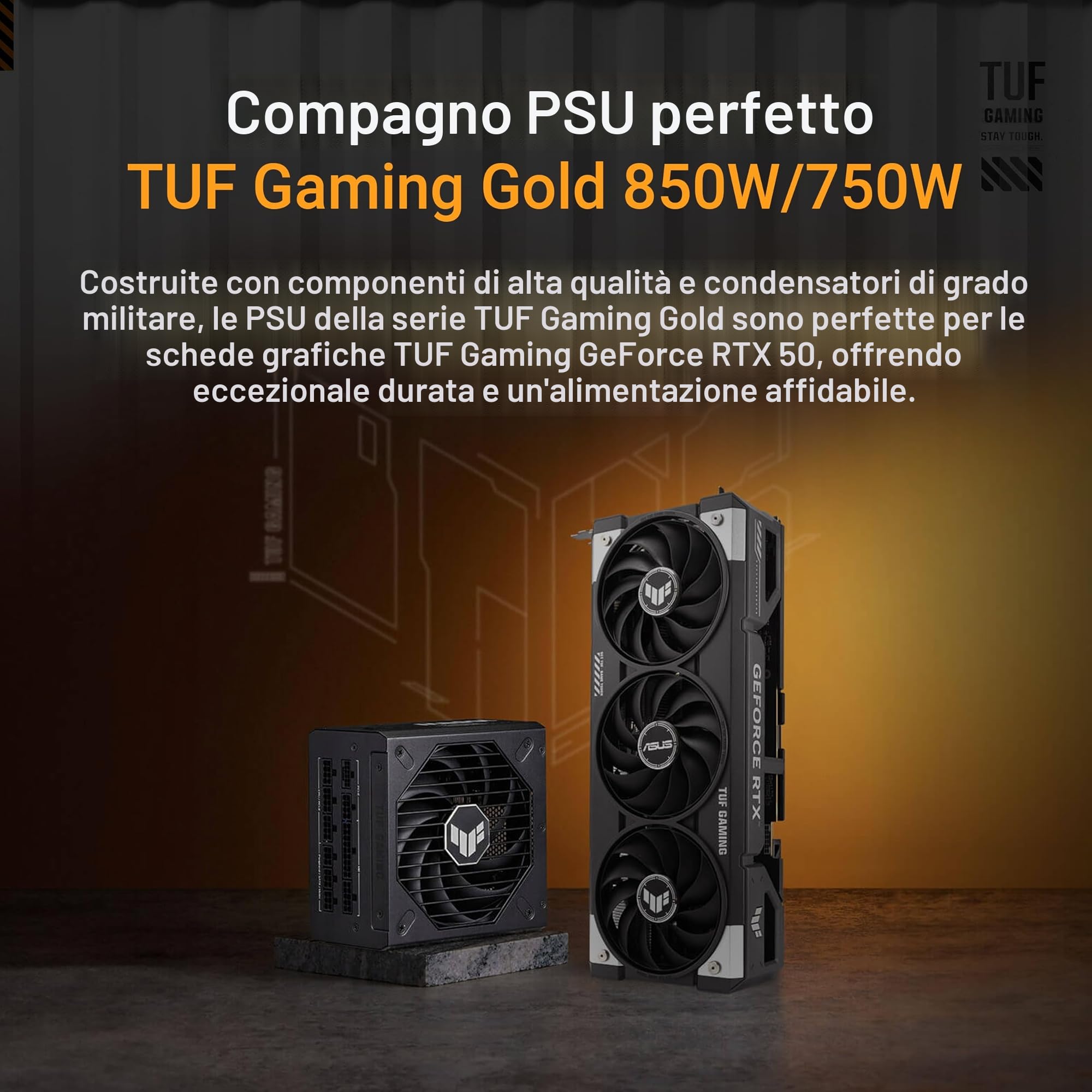 ASUS GeForce RTX 5060, Scheda Grafica da 16 GB GDDR7, 128 Bit, PCIe 5.0, 1 HDMI 2.1, 3 DisplayPort 2.1, Software GPU Tweak III, Nero, TUF-RTX5060TI-O16G-GAMING