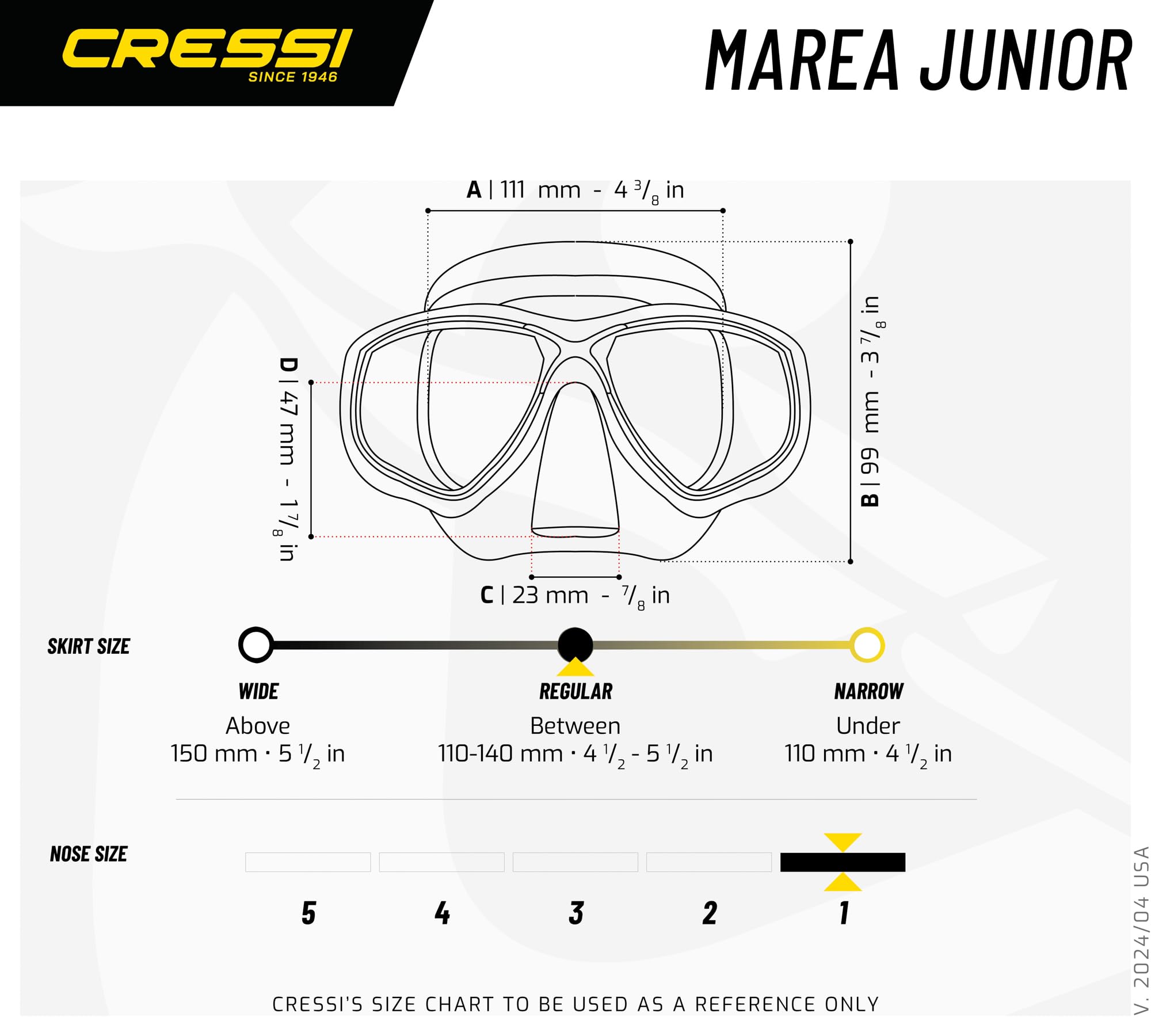 Cressi Marea Junior e Top Combo
