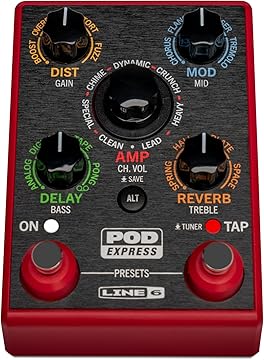 LINE6 POD GO マルチエフェクター　アンプシミュレータ Line6 マルチエフェクター ライン6 LINE6 POD Go Wireless