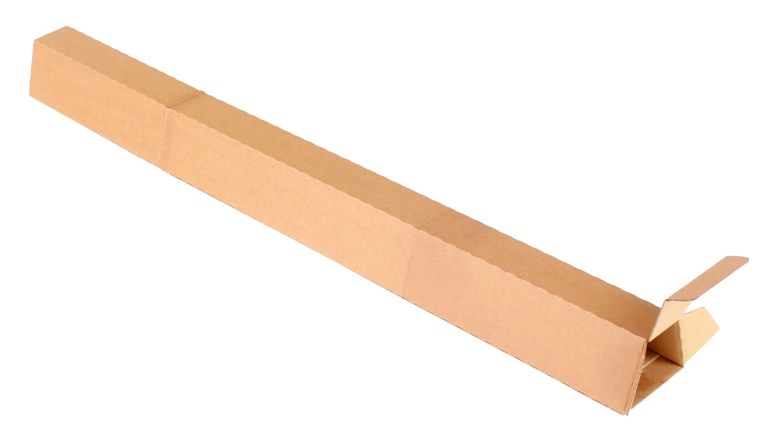 Trapez-Versandverpackung Premium Extra PP T00.08 aus doppelter Wellpappe, DIN A0+, 1005 x 105 / 55 x 75 mm, 20-er Pack, braun