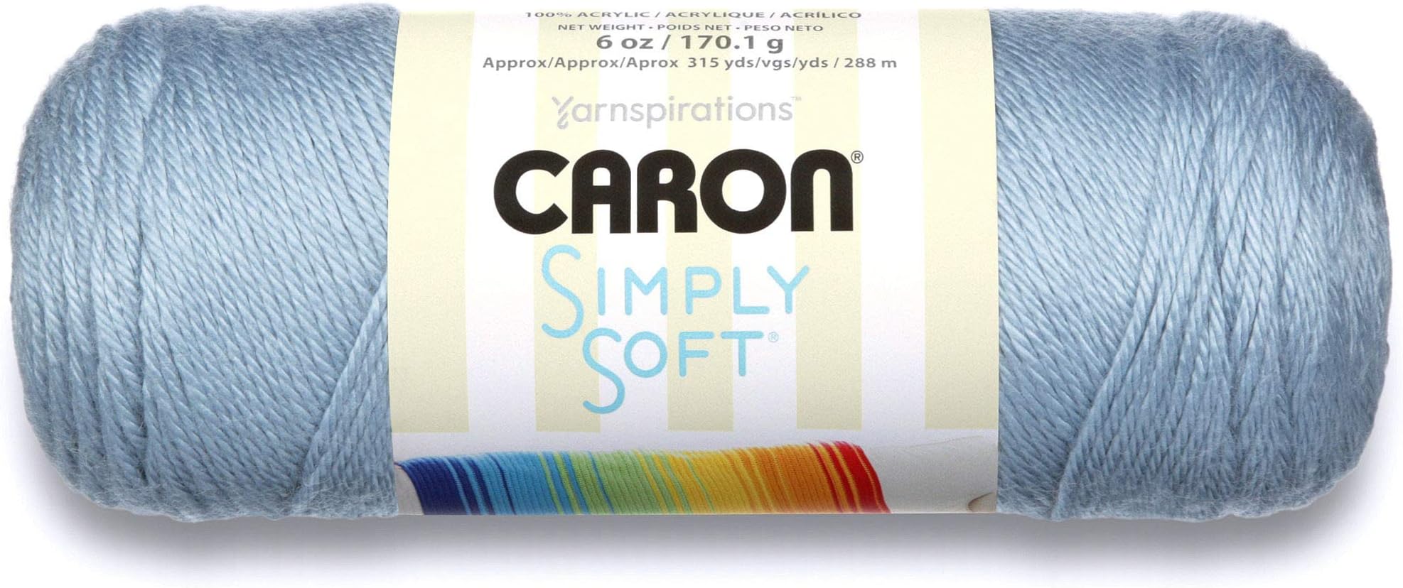 CARON SIMPLY SOFT -170- LIGHT COUNTRY BLUE