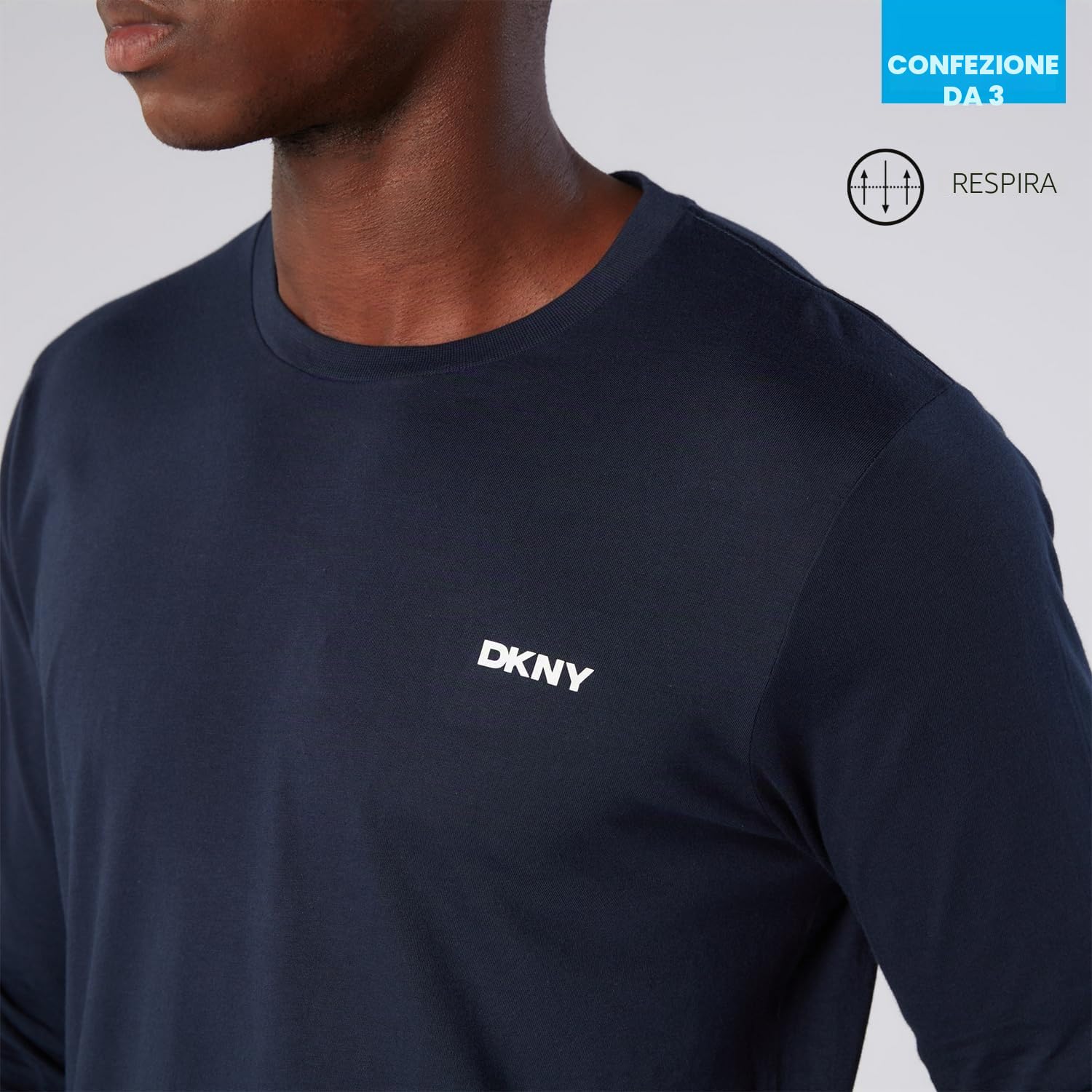 DKNY Warriors T-Shirt da Uomo Uomo