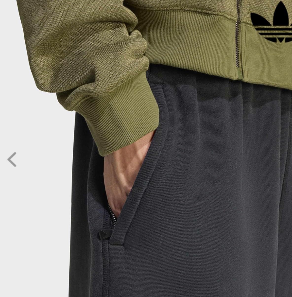 adidas Originals Men's Equipment Heavyweight Loose FIT Sweatpants, Black, Large