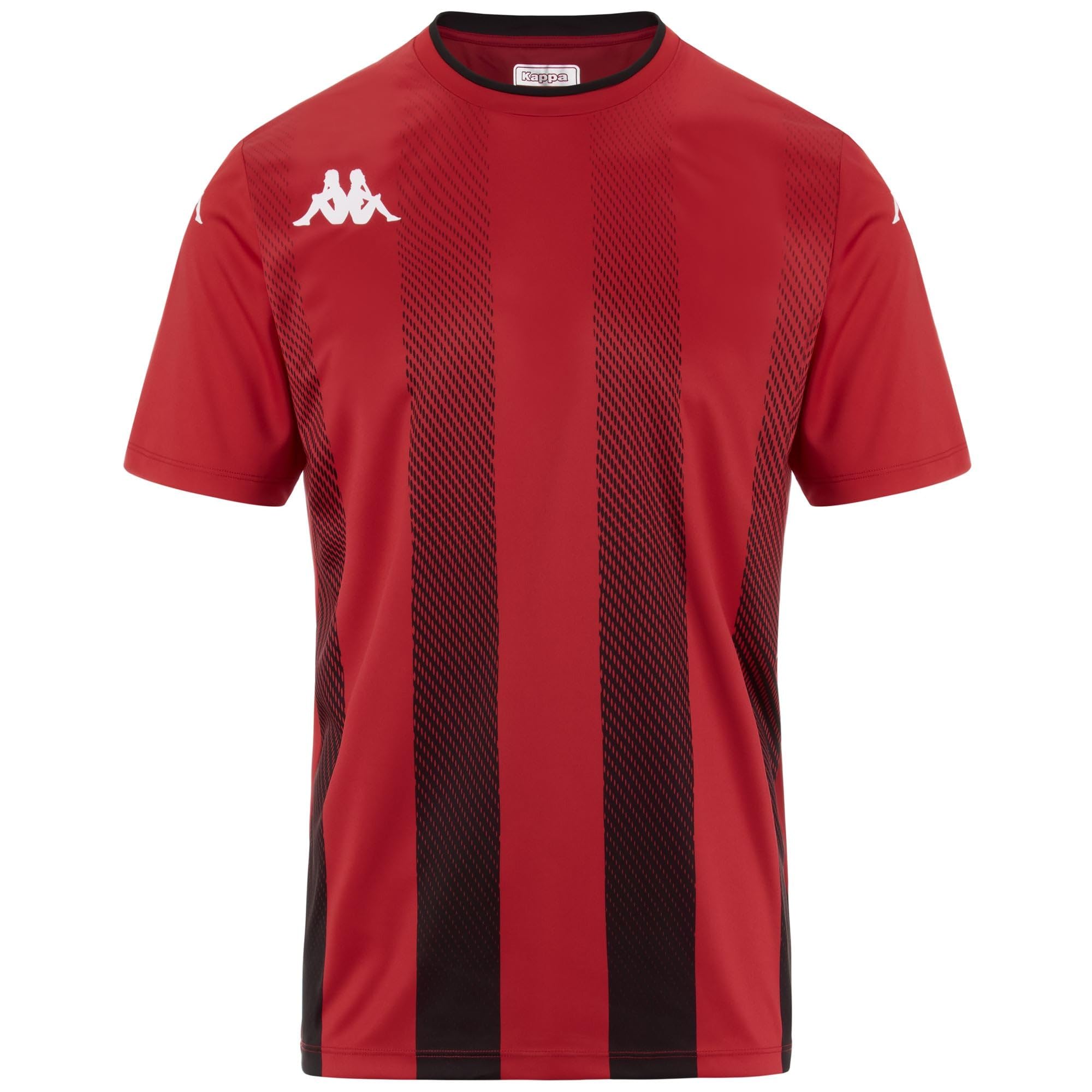 Kappa Bugo Camiseta, Rojo/Negro, 6 años