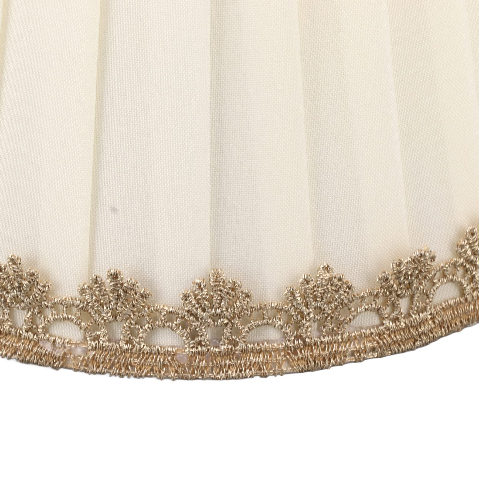 Abat-jour Bougie 6 Pièces, Pour Petite Ampoule E14, Ensemble D'abat-jour En Tissu à Clipser, Abat-jour De Décoration Pour la Maison, Pour Lampadaires, Lampes De Table, Lustres Ou Appliques Murales