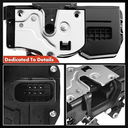 Miniatura 7 de A-Premium Actuador de bloqueo de puerta compatible con vehículos Chevy y Saturn - Captiva Sport 2012-2015, Vue 2008-2010, Sport Utility - Delantero