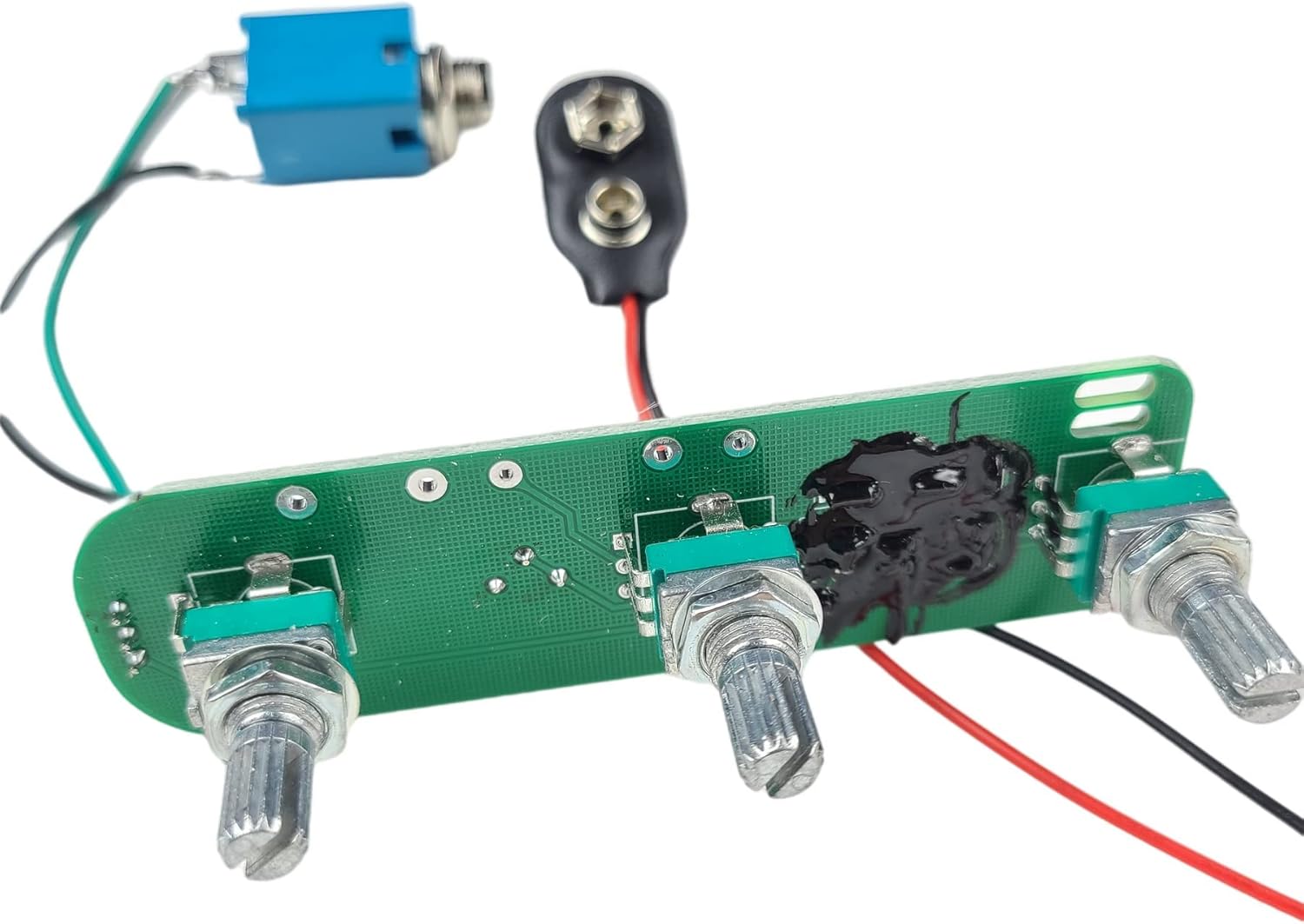 Kaynes JB jazz electric bass active electronic amplifier circuit Pickup Wiring Harness BJB Preamp with Gain
