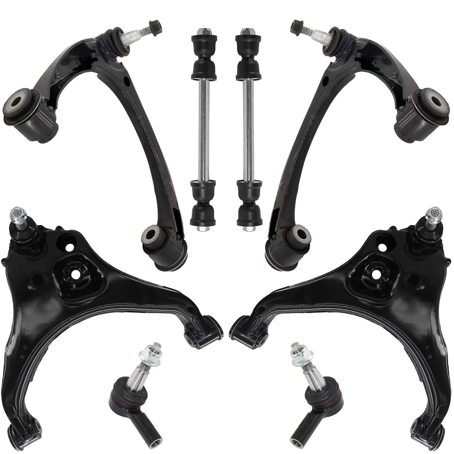Detroit Axle - 8pc Front End Kit for 2015-2020 Chevrolet Colorado