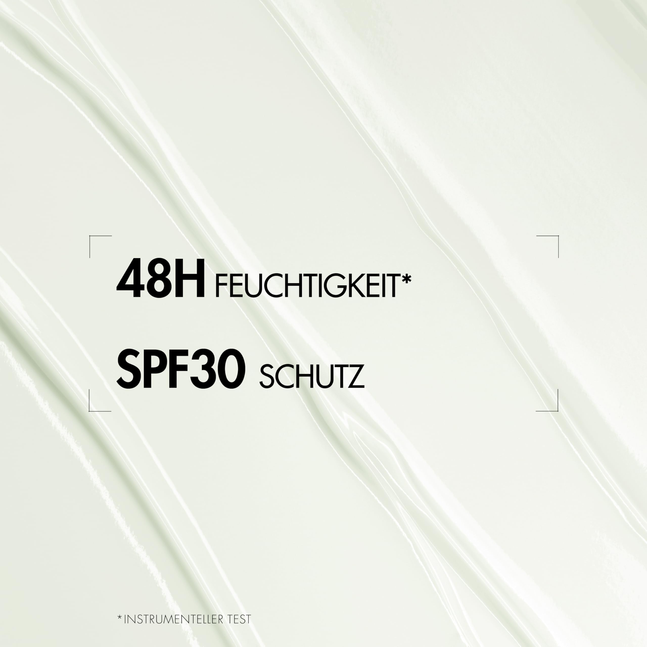 Biotherm Aquasource Hyalu Plump Cream LSF 30, feuchtigkeitsspendende Tagescreme mit hohem UV-Schutz, für aufgepolsterte Haut und 48h Hydratation, mit Hyaluronsäure-Duo & Biotech Plankton, 50 ml