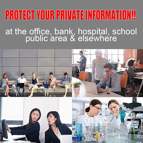 Miniatura 7 de 23.8 pulgadas - Relación de aspecto 169  Filtro de pantalla de privacidad para computadora para monitor de pantalla ancha  Anti-reflejo  Película