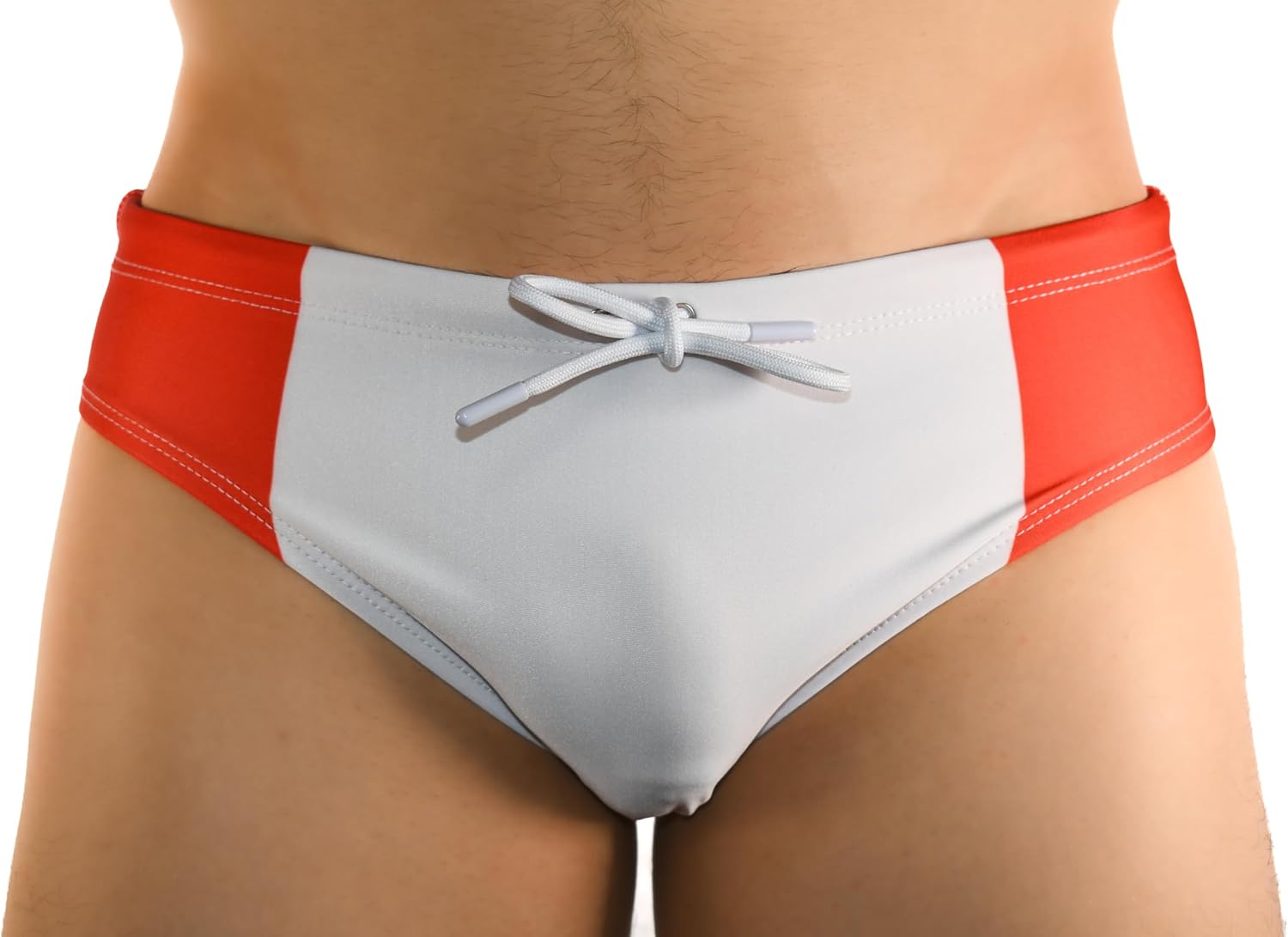 Canada Flag Men's Swimbrief - Men's Patriotic Swimbrief - Canada Flag Bikini Brief - Canadian Pride Swimwear