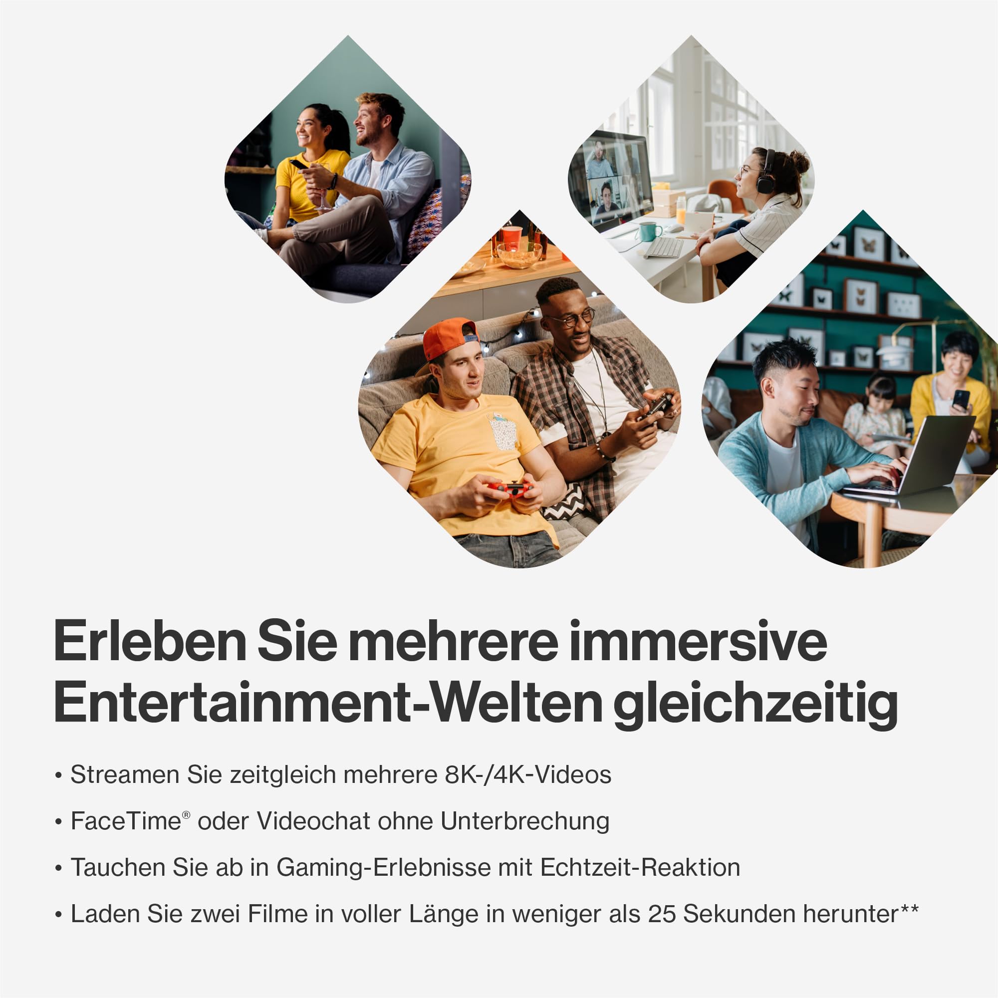 Linksys Velop Pro 7 10G LN1401 – Tri-Band Mesh-System mit 1x 10- Gigabit-Internet-/WAN-Port und 4X 2,5-Gigabit-LAN-Ports, Abdeckung für bis zu 279 m² und 200+ Geräte