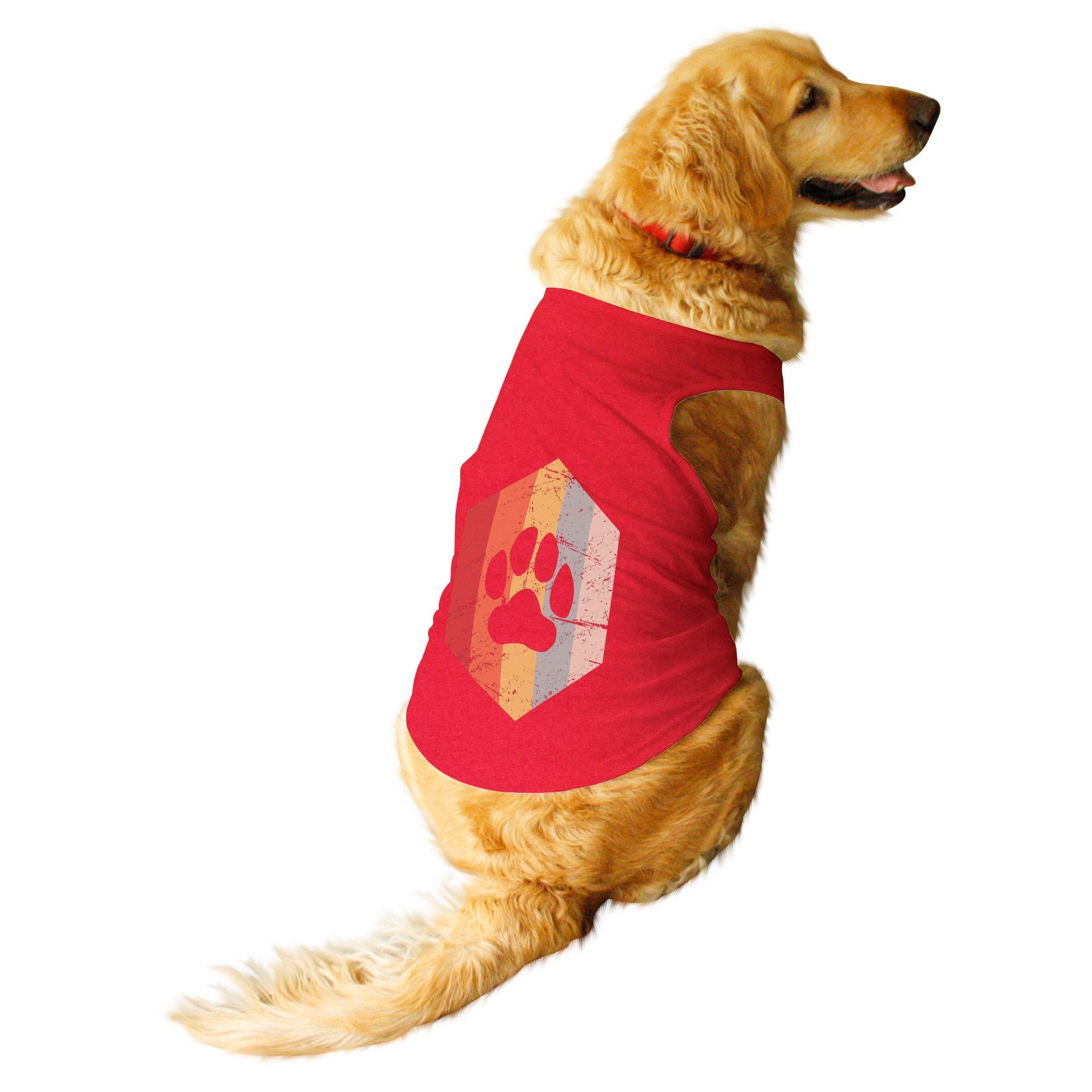See full amazon price history chart for Ruse.Pet Striped Paw Round Neck Sleeveless Vest Tank T-Shirt/Tees for Dog Clothes Summer Apparel./Large (Full Grown Desi/Stray, Doberman etc.) / Poppy Red Ruse.Pet Striped Paw Round Neck Sleeveless Vest Tank T-Shirt/Tees for Dog Clothes Summer Apparel./Large (Full Grown Desi/Stray, Doberman etc.) / Poppy Red (B07S8PVBJY) Amazon Price History, Amazon Price Tracker