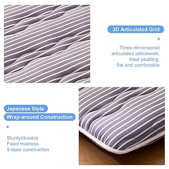 jhonホームブランケット Amazon.com: jzbearapt Premium Foam Japanese Floor Mattress