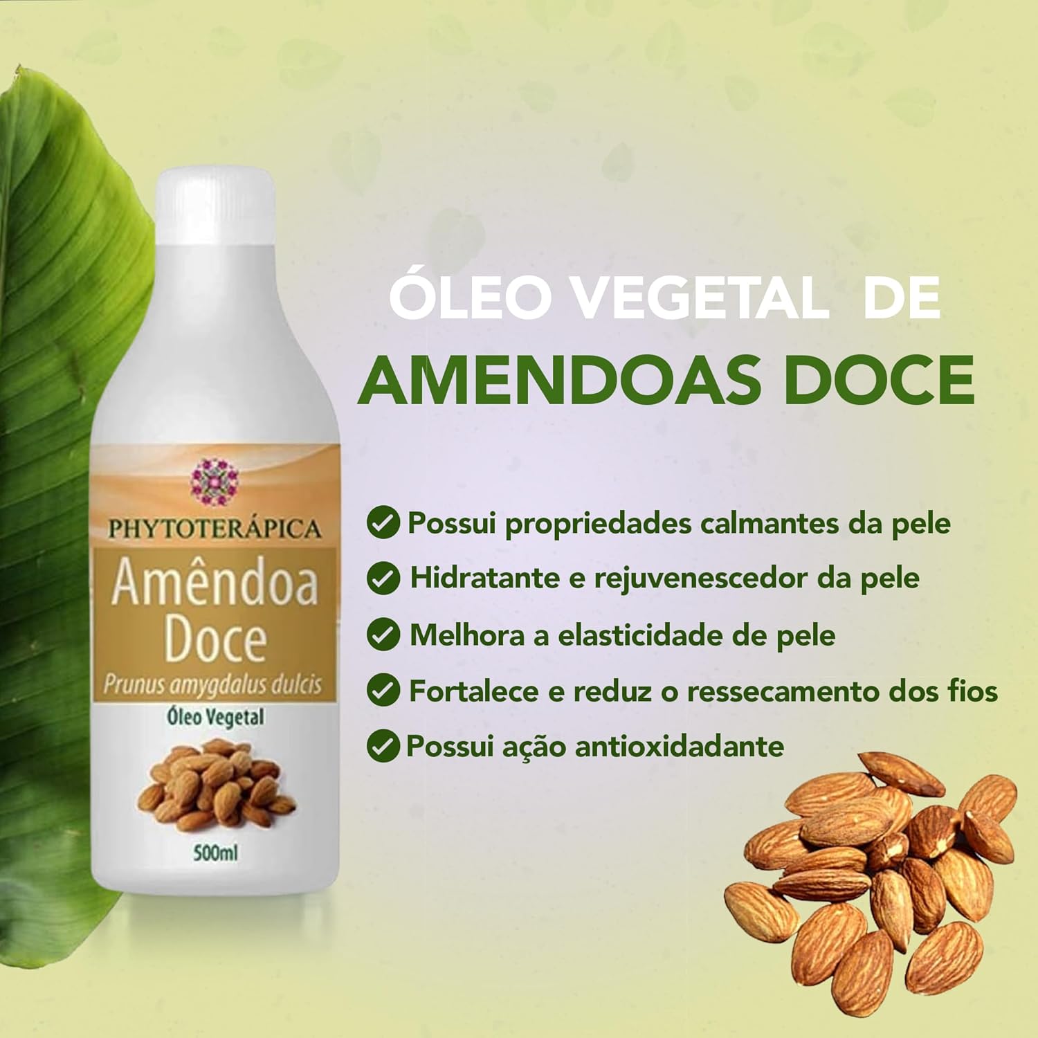 PHYTOTERAPICA- Óleo Vegetal de Amêndoa Doce – Para Massagem e Aromaterapia -Atua contra ressecamento da pele e cabelo, irritação e coceira, estrias e fragilidade das unhas -… em promoção! Veja a oferta e mais achadinhos de Óleos Corporais 2 Hoje é o melhor dia para comprar PHYTOTERAPICA- Óleo Vegetal de Amêndoa Doce – Para Massagem e Aromaterapia -Atua contra ressecamento da pele e cabelo, irritação e coceira, estrias e fragilidade das unhas -… com aquele preço maroto! Promoção! Aproveite a oferta! 2