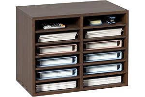 VEVOR 12 Compartment Literature Organizer