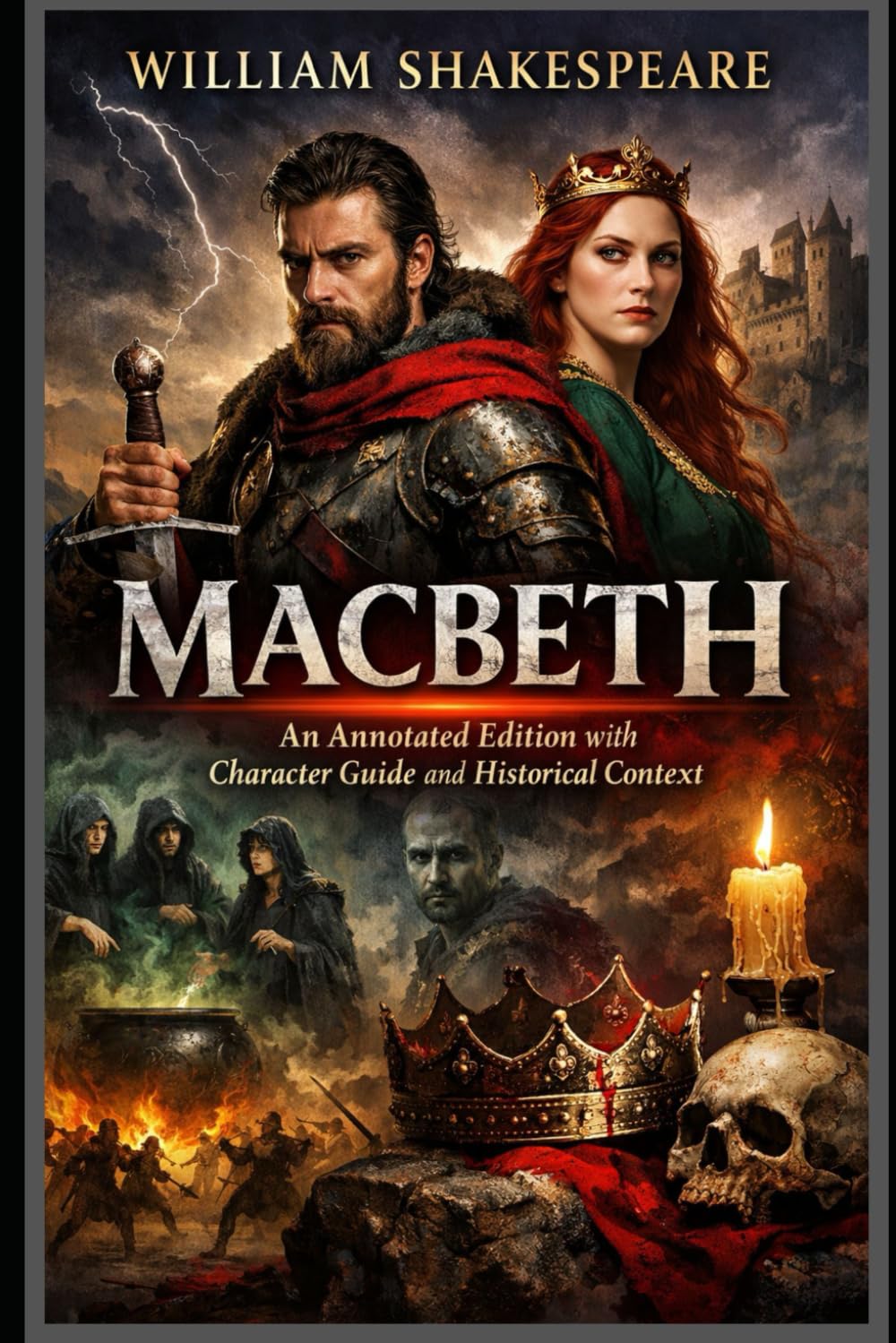 Macbeth - An Annotated Edition with Character Guide and Historical Context