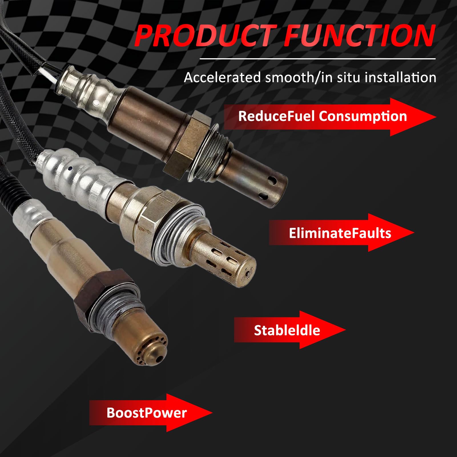 Amazon.com: EXPEDE O2 Oxygen Sensor Upstream Downstream Fit for