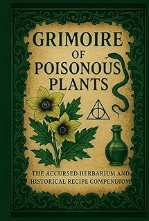GRIMOIRE OF POISONOUS PLANTS: THE ACCURSED HERBARIUM AND HISTORICAL RECIPE COMPENDIUM (Herbalism)