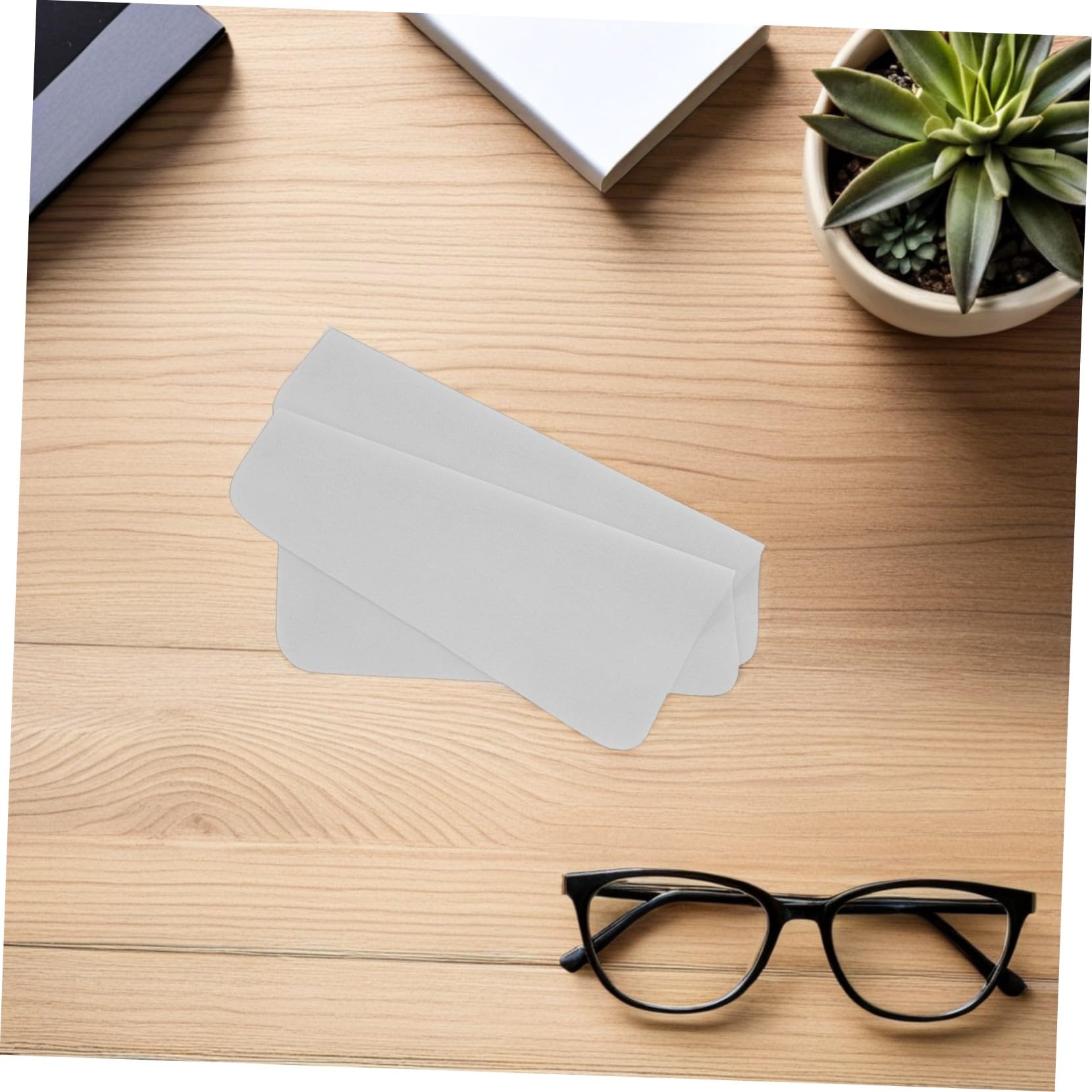 Healeved 100pièces Lingettes pour Lunettes Microfibre Lot de Chiffons de Nettoyage pour Verres et Écrans Ordinateur