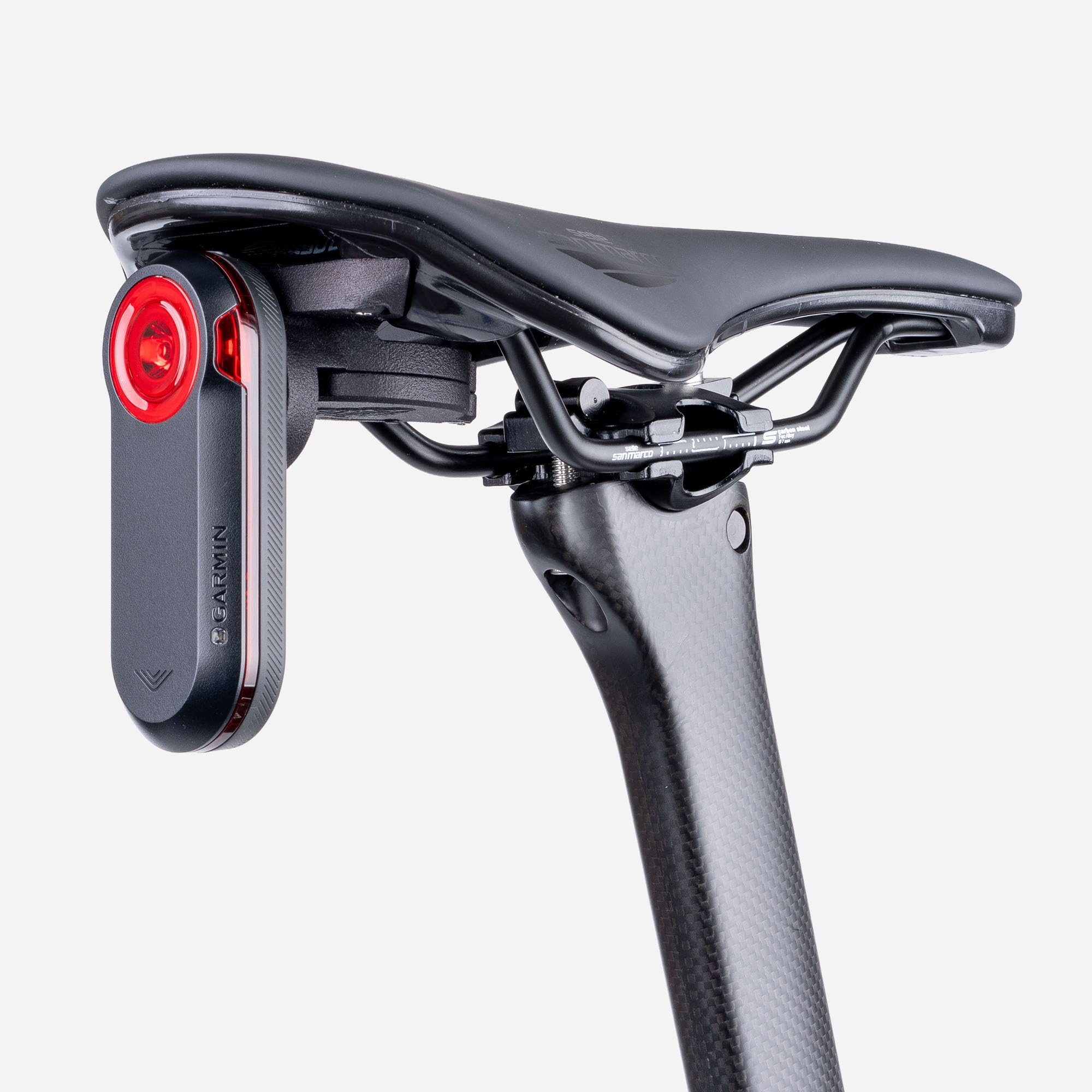 Supporto sella - compatibile con sella San Marco - compatibile con Garmin Varia 515, RearVue 820 & AirTag