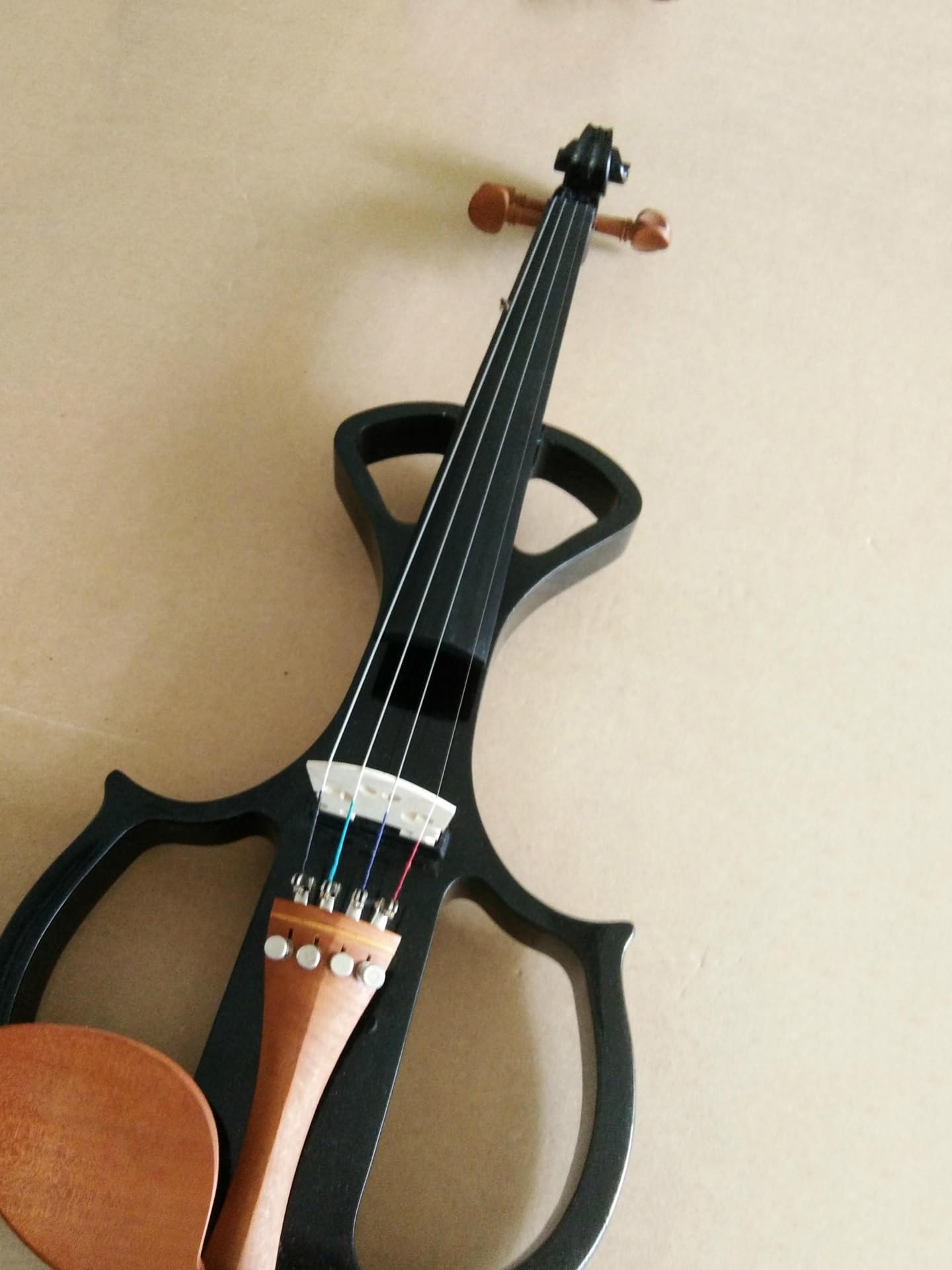 Violine Elektronisches Violinenmusikinstrument Aus Jujube-Holz
