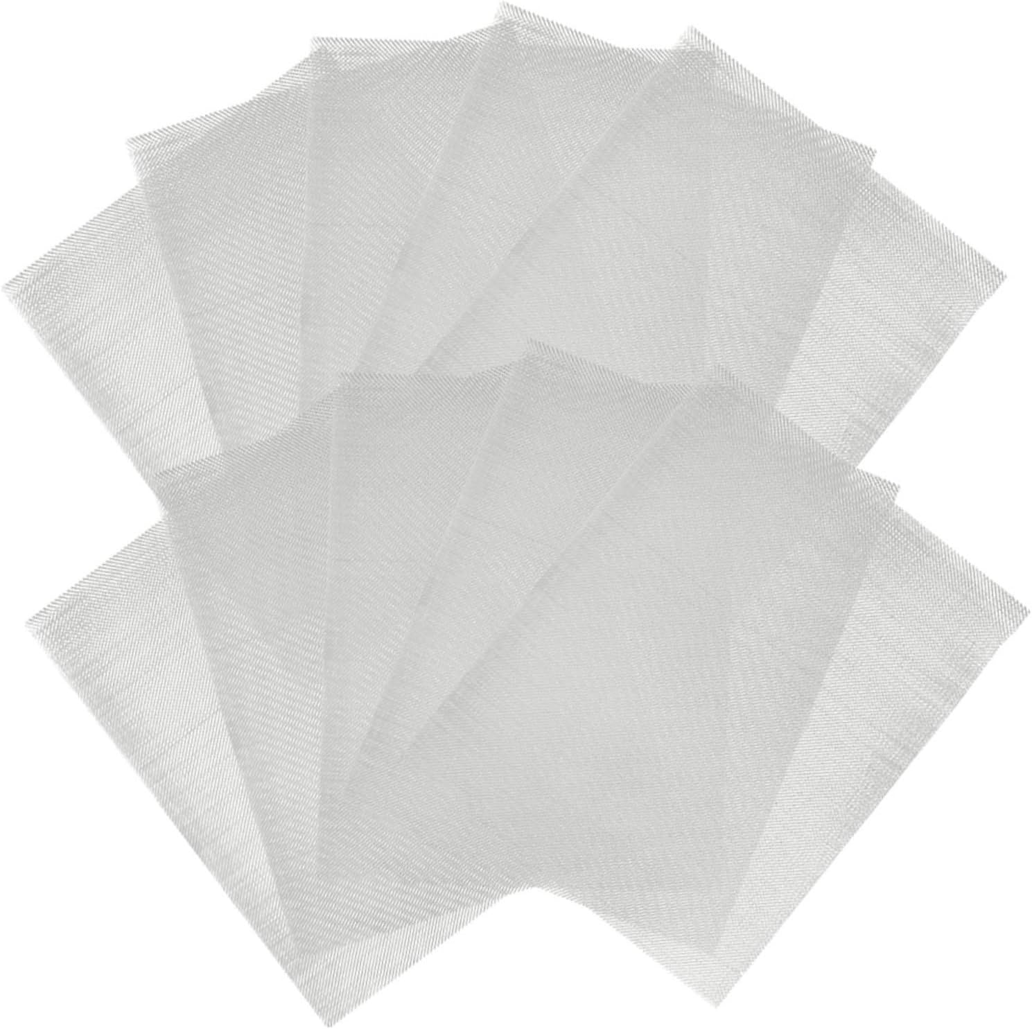 Cabilock 10pcs Welding Mesh Screen for Automotive Bumper Repair Mesh Repair Screen Reinforcing Stainless Steel Malleable Patch Car Bumper Diy Craft Tool