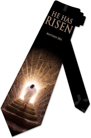 Three Rooker Religious Ties Mens Jesus Easter Necktie