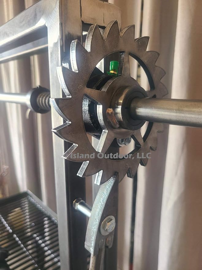 LavaLock Ratchet & Paw Gear para Parrilla Santa Maria miniatura 2