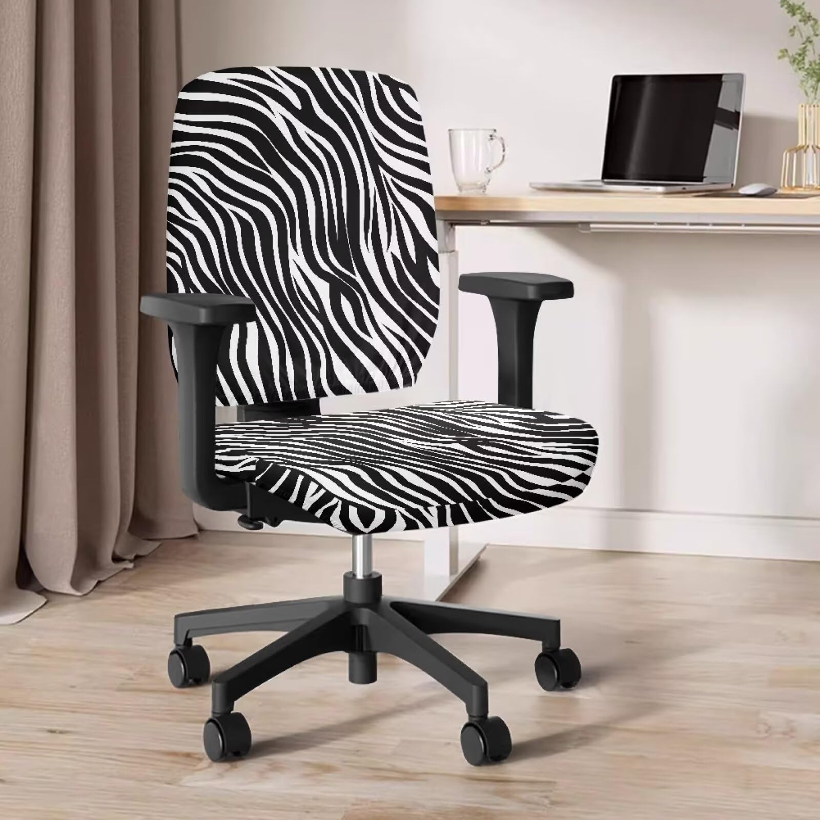 Xoenoiee Axolotl et Galaxy Print Lot de 2 housses de chaise de bureau avec housse de dossier extensibles pour chaise de bureau d'ordinateur et chaise rotative Xoenoiee Axolotl et Galaxy Print Lot de 2 housses de chaise de bureau avec housse de dossier extensibles pour chaise de bureau d'ordinateur et chaise rotative