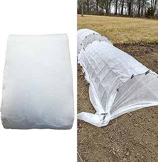 BFYDOAA Plant Covers Freeze Protection, Breathable Non Woven Fabric Frost Blanket for Plants, Large Garden Floating Row Cover for Winter Plants Protection (9.8 * 32 ft)