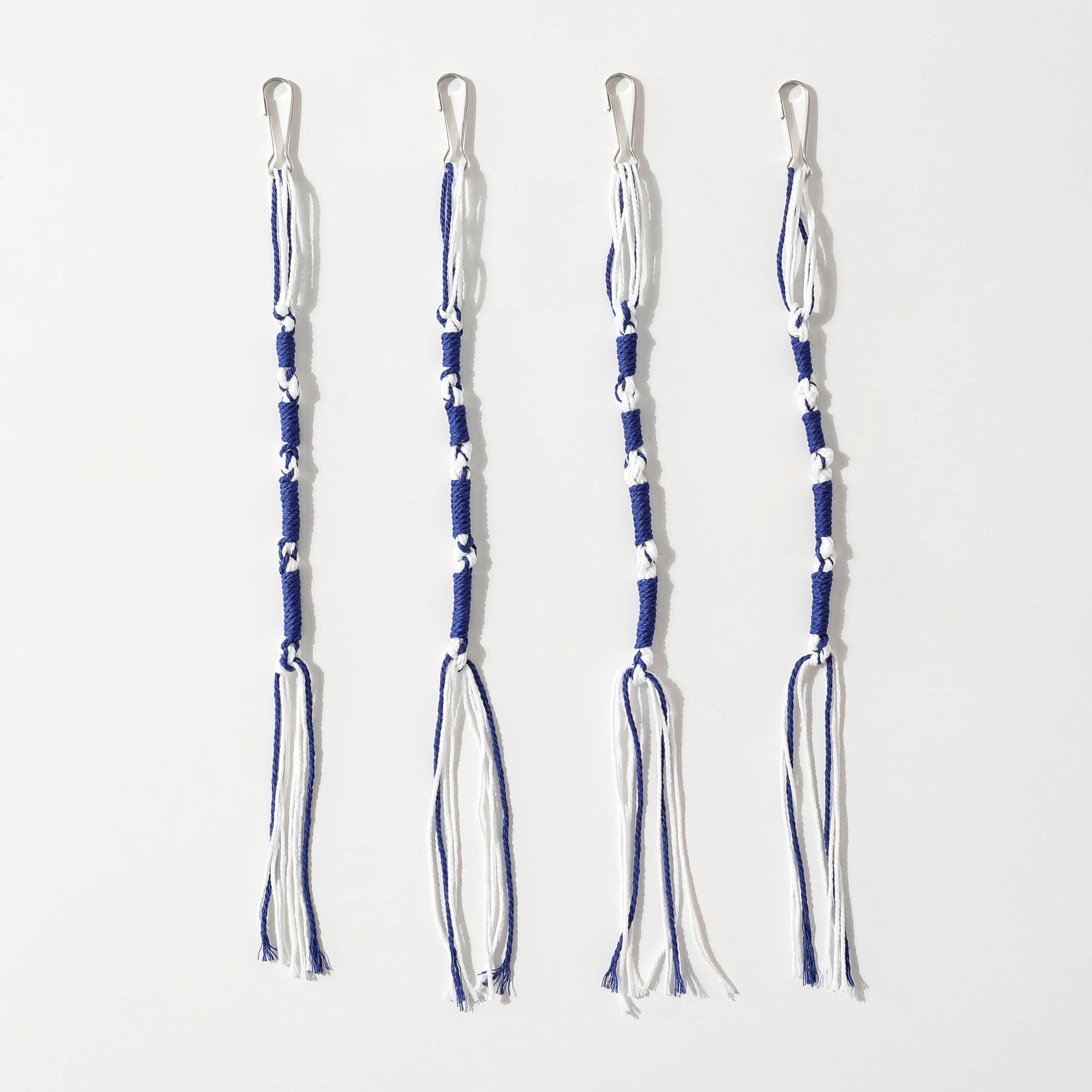 1Set (4Pcs) Tzitzits Thread Tassels Tzitzit(for Prayer Shawl) Six Color with Buckle