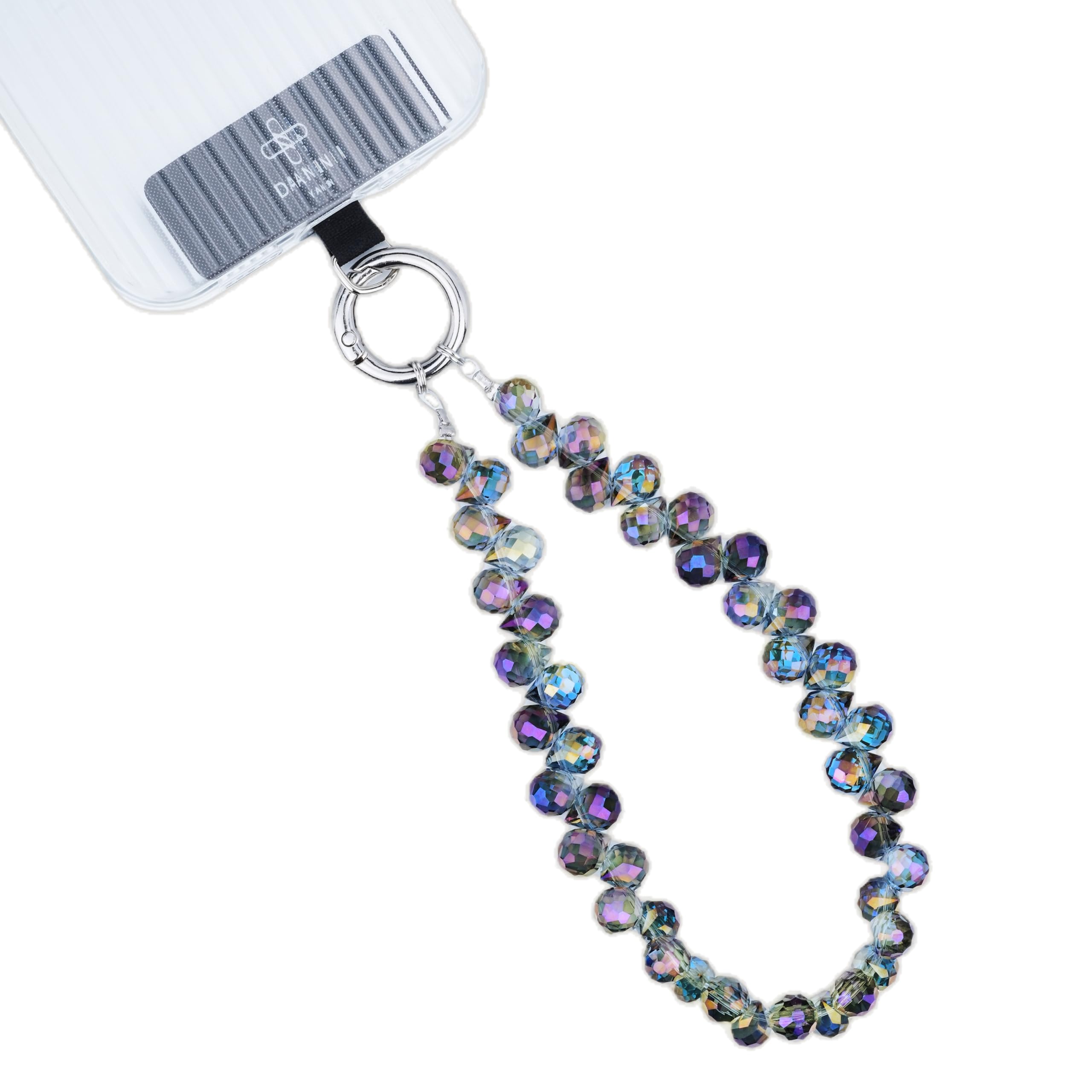 スマホアクセサリー vivi Amazon.com: Danni Yan Beaded Phone Wrist Strap Mobile Phone Strap