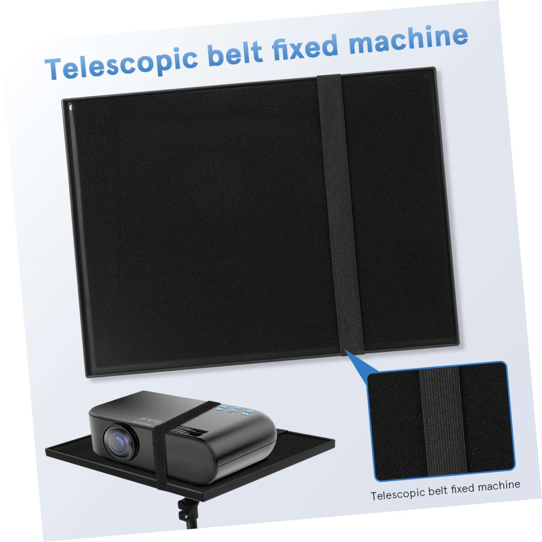 Supporto Regolabile per Proiettore da Tavolo in Metallo e Plastica per Utilizzo in Classe in Casa Altezza Max 120cm