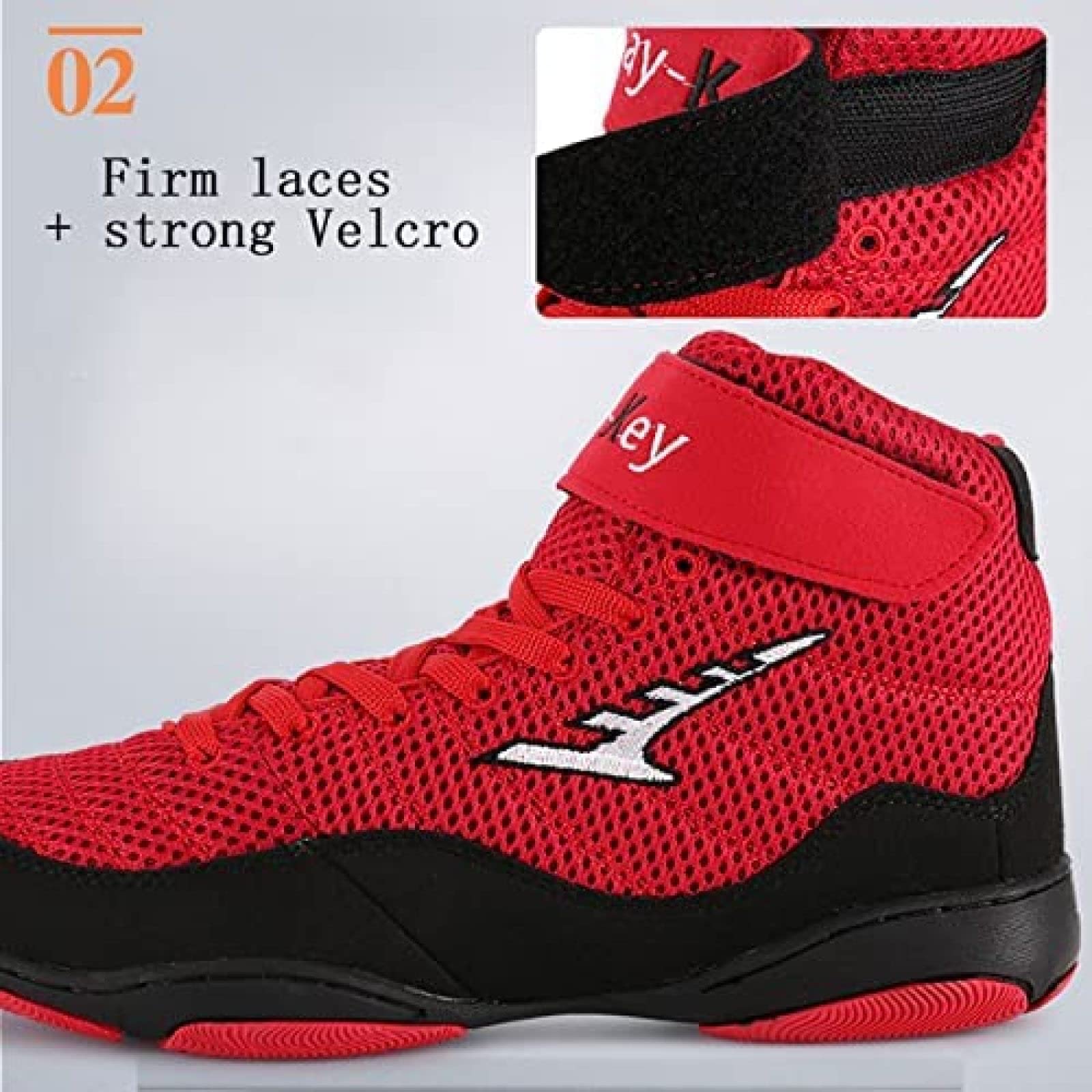Bottes De Boxe Hybrides Montantes Antidérapantes - Enfant Adulte Homme Femme