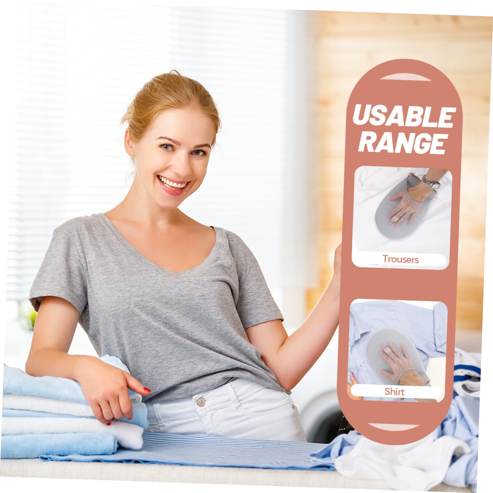 Cabilock Ironing Glove for Steaming Non-Skid Comfortable Mitt -Scald for Men Women for and Home Use