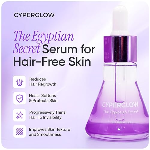 Miniatura 3 de Cyperus Rotundus - Aceite de suero para la piel, aceite natural para reducir el cabello y afeitar, hidratante y calmante para todo tipo de piel